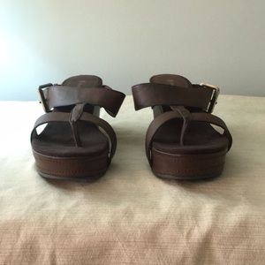 Ruff Hewn Brown Leather Sandals